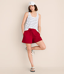 Lou & Grey Striped Essential Modal Scoop Neck Tank Top carousel Product Image 1