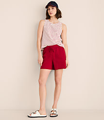 Petite Lou & Grey Washed Twill Shorts carousel Product Image 1