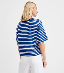 Petite Striped Jersey Modern Tee carousel Product Image 3