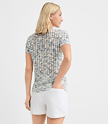 Spacedye Stitchy Wedge Sweater Tee carousel Product Image 2