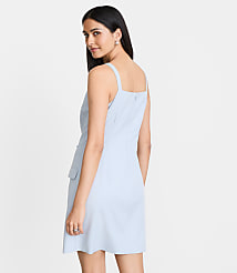 LOFT Versa Pure Spun Apron Mini Pocket Dress carousel Product Image 4