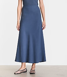 LOFT Versa Pure Spun Bias Maxi Skirt carousel Product Image 4