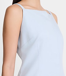 Petite LOFT Versa Pure Spun Apron Mini Pocket Dress carousel Product Image 3