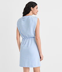 Stripe Shirred Terry Mini Pocket Dress carousel Product Image 3