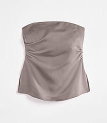 Petite LOFT Versa Luxe Lyocell Linen Bustier carousel Product Image 5