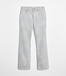 Rivete Mid Rise Relaxed Straight Jeans in Smokey Wash carousel Product Image 4