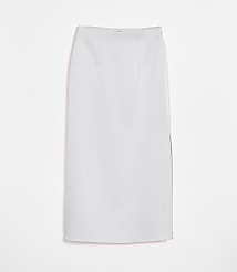 LOFT Versa Satin Column Midi Skirt carousel Product Image 5