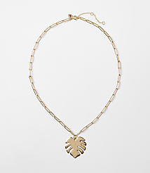 Palm Pendant Necklace carousel Product Image 1