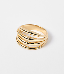 Wave Statement Ring carousel Product Image 1