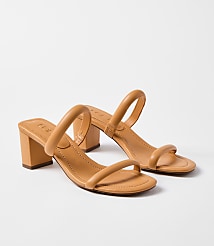 Padded Strappy Mule Sandals carousel Product Image 1