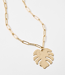Palm Pendant Necklace carousel Product Image 2