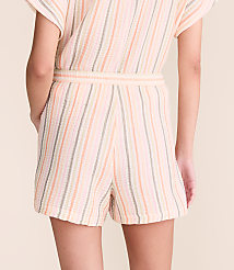 Lou & Grey Striped Triple Cloth Shorts carousel Product Image 3