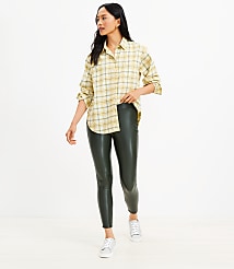 Faux Leather Leggings carousel Product Image 2