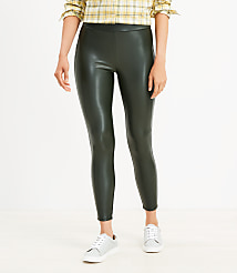 Faux Leather Leggings carousel Product Image 1