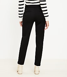 Curvy Devin Tie Waist Slim Pants carousel Product Image 2