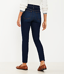 High Rise Skinny Jeans in Classic Dark Indigo Wash carousel Product Image 3