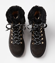 Faux Fur Trim Hiking Boots carousel Product Image 3