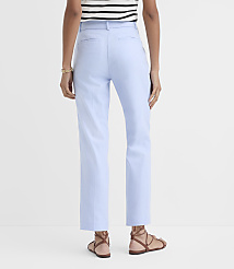 A person wearing light blue pants and brown sandals stands against a plain white background. carousel Product Image 3