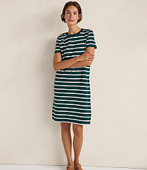Haven Well Within Organic Cotton Interlock Striped T-Shirt Dress carousel Product Image 1