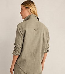 Haven Well Within The Daily Shirt in Textured Cotton Gauze carousel Product Image 2