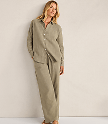 Haven Well Within The Daily Shirt in Textured Cotton Gauze carousel Product Image 3