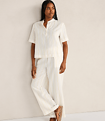 Haven Well Within Silky Linen Blend Top carousel Product Image 2