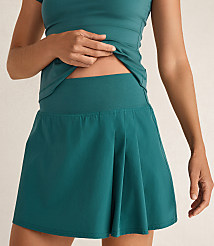 Haven Well Within Woven Nylon Pleated Active Skort carousel Product Image 1