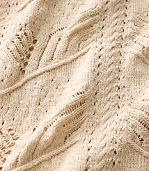 Haven Well Within Organic Cotton Pointelle Stitch Cardigan carousel Product Image 4