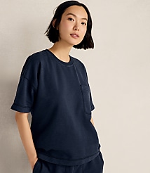Haven Well Within Garment-Dyed Organic Cotton Slub Terry Tee carousel Product Image 1