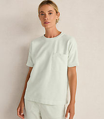 Haven Well Within Garment-Dyed Organic Cotton Slub Terry Tee carousel Product Image 1
