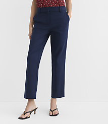 Petite Riviera Slim Pants in Doubleweave carousel Product Image 2