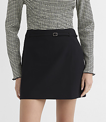 Petite Belted Mini Skort carousel Product Image 2