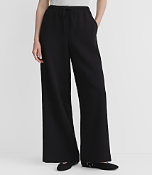 Petite Sawyer Pull On Pants in Textured Crepe carousel Product Image 2