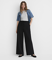 Tall Sawyer Pull On Pants in Textured Crepe carousel Product Image 1