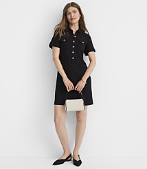Tall Ponte Mini Pocket Dress carousel Product Image 2