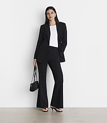 Petite LOFT Versa Seasonless Stretch Nipped Waist Blazer