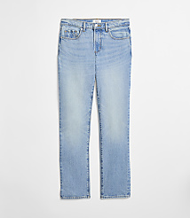 Rivete Tall Mid Rise Stovepipe Jeans in Aura Wash carousel Product Image 4