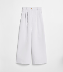 Petite LOFT Versa Crepe Drape Palazzo Pant carousel Product Image 5