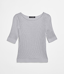 Petite LOFT Versa Elbow Sleeve Sweater carousel Product Image 3