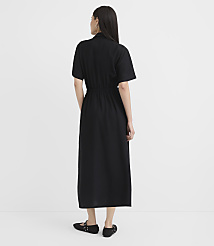 Petite Double Buckle Shirtdress carousel Product Image 3