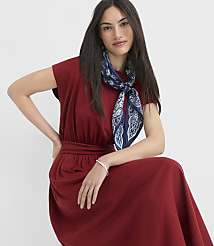 Petite Wedge Midi Pocket Dress carousel Product Image 2