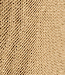 A close-up view of a beige knitted fabric fills the frame, with the texture of the stitches clearly visible throughout. carousel Product Image 4