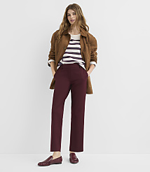 Tall Riviera Slim Pants in Doubleweave carousel Product Image 1