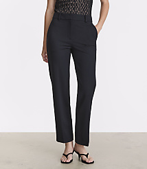 Petite LOFT Versa Ponte Deluxe Slim Straight Pants carousel Product Image 6