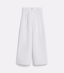 Petite LOFT Versa Crepe Drape Palazzo Pant carousel Product Image 5