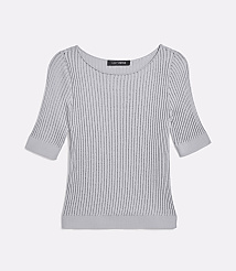 Petite LOFT Versa Elbow Sleeve Sweater carousel Product Image 3