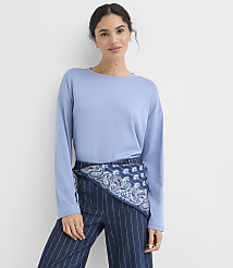 Petite Long Sleeve Modern Tee carousel Product Image 1