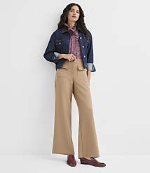 Petite Palmer Wide Leg Pants carousel Product Image 1