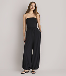 Petite Lou & Grey Wanderweave Strapless Balloon Pant Jumpsuit carousel Product Image 1