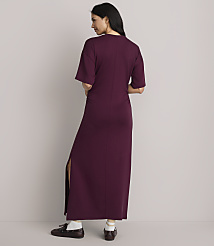 Petite Lou & Grey Scubasoft Side Pleated Maxi Dress carousel Product Image 3